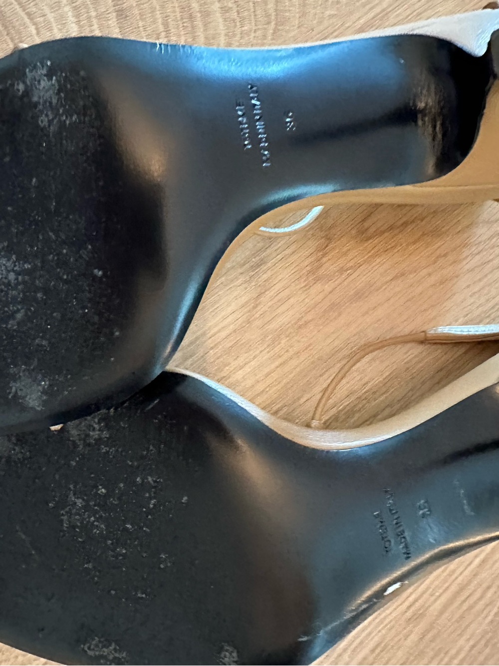 TOTEME The Leather Knot Sandal caramel - Picture 11 of 14
